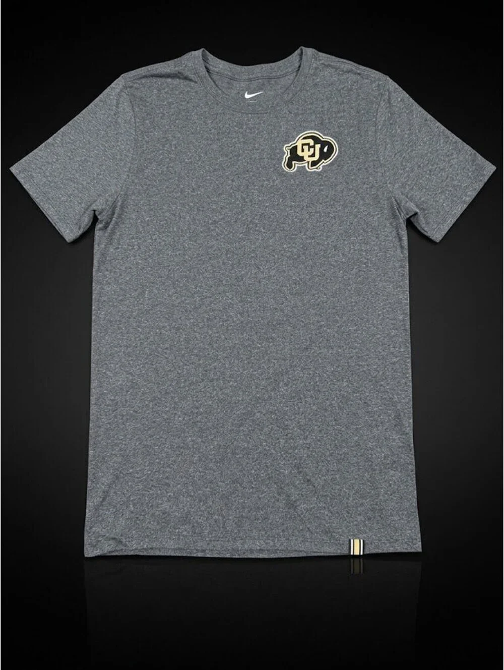 Collegecore Nike Colorado Buffaloes Athletic T Shirt women's Small Gray NCAA